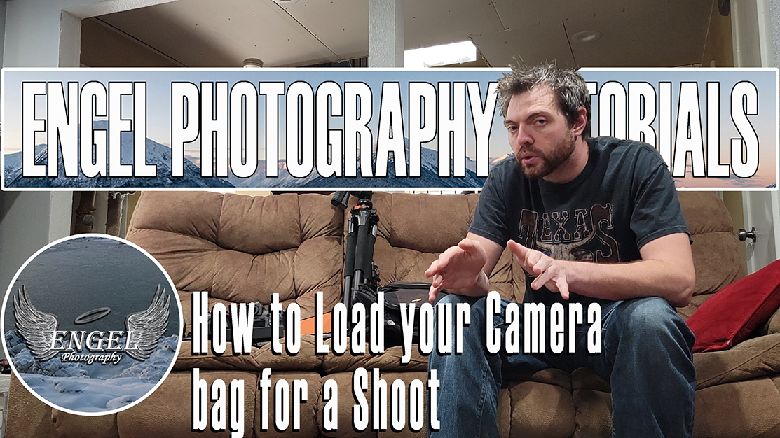 How to Load your Camera bag for a Shoot